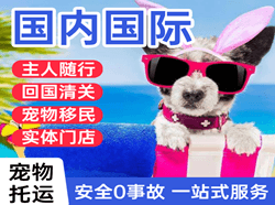 北戴河航空邮寄国际宠物托运 【国